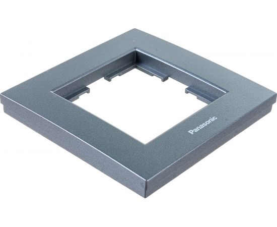 Рамка Panasonic Karre Plus 54802 1м темно-серая WKTF0801-2DG-RES – изображение 3