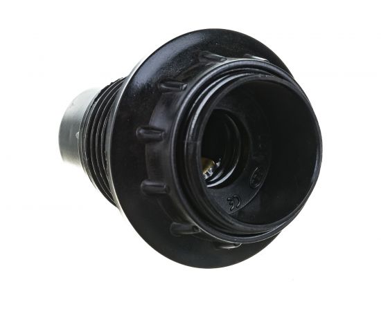 Патрон DORI Е14, с кольцом, карболитовый, черный 45762 – изображение 4