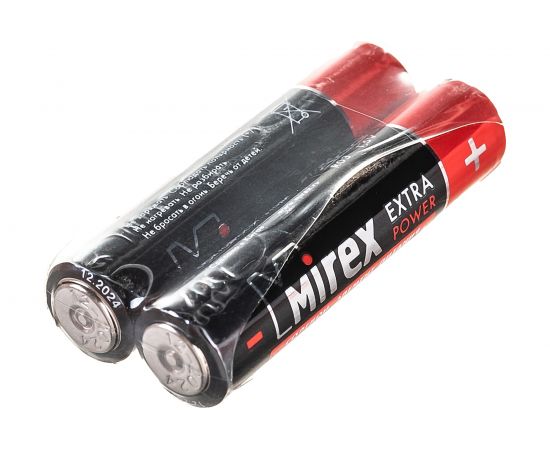 Батарея Mirex, солевая R03 / AAA 1,5V 2 шт shrink 23702-ER03-S2 – изображение 4