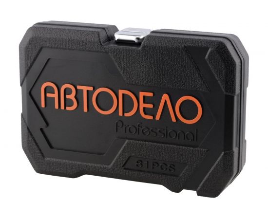 Набор торцевых головок и при��адлежностей (1/4"; 81 предмет) АвтоDело 39881 16195 – изображение 4