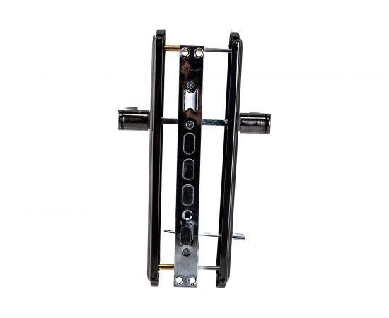 Врезной замок НОРА-М N200-68мм левый, мат.хром/черн.никель 14533 – изображение 4