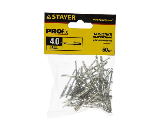 Заклепка алюминиевая (50 шт; 4.0х16 мм) STAYER 3120-40-16 – изображение 4
