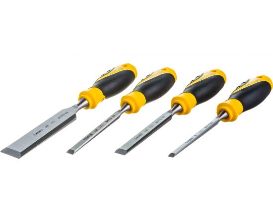 Набор из 4 плоских стамесок с ручкой NAREX SUPER 2009 LINE PROFI 8, 10, 16, 32 мм 860601 – изображение 5