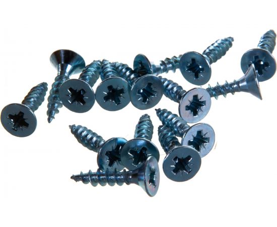 Универсальный шуруп с потайной головкой ЕВРОПАРТНЕР Zn 4,5х20 60шт. 14 1282 1 – изображение 5