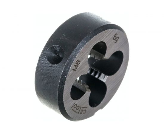 Резьбонарезной набор Bucovice Tools MINI-1, 9 предметов, плашки M3-M12, на блистере 330129 – изображение 5