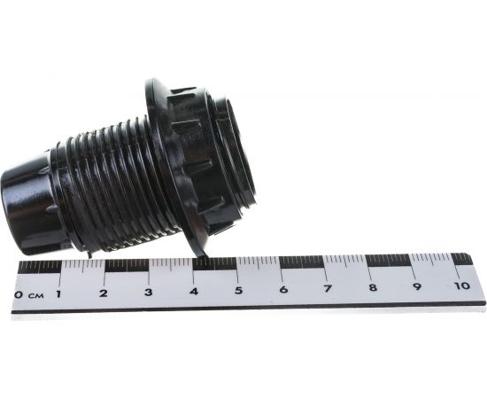 Патрон DORI Е14, с кольцом, карболитовый, черный 45762 – изображение 5