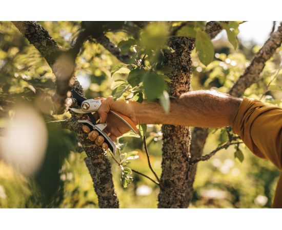 Металлический плоскостной секатор Fiskars Plus PowerLever P751 1057172 – изображение 5