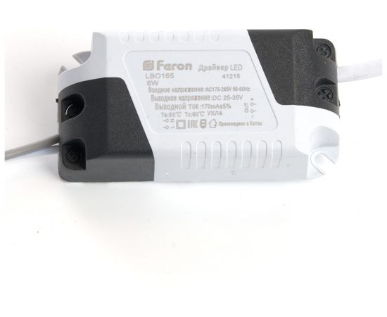 Светодиодный встраиваемый светильник FERON с регулируемым монтажным диаметром, 6W, 6400K, 600Lm, AL509 41211 – изображение 9