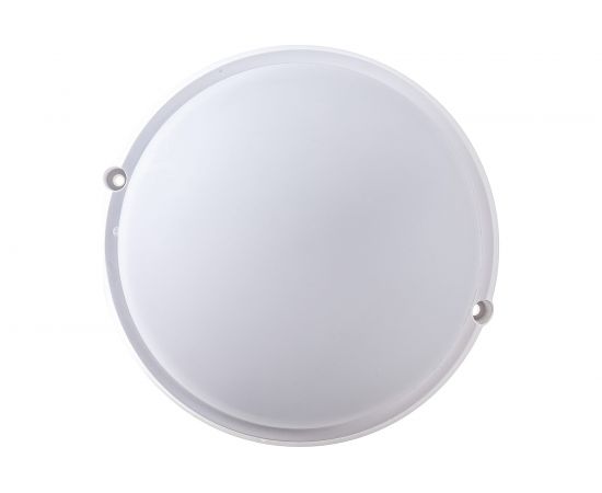 Влагозащищённый LED светильник Ultraflash LBF-0312 C01 12Вт, IP54, 220В, круг 13105 