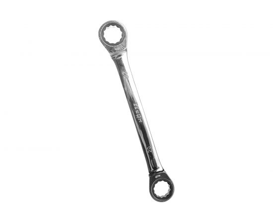 Двусторонний накидной ключ HORTZ 20х22 трещотка, хром HOR 118859 