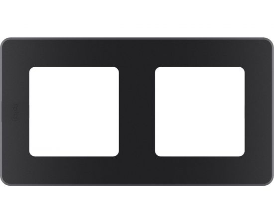 Рамка Legrand - 2 поста - INSPIRIA - антрацит 673943 