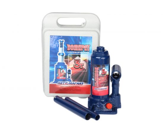 Домкрат АВТОМАГНАТ 3 т, с предохранительным клапаном AM-13-PB-002 