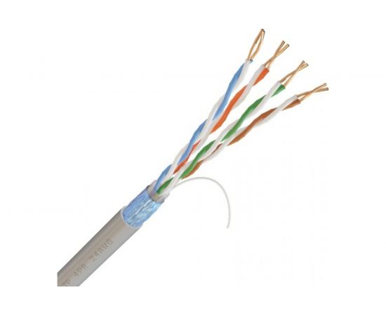 Кабель Netlink NL-CU FTP 4PR STANDART 24 AWG CAT5e 305м ВНУТРЕННИЙ БЕЛЫЙ УТ000002703 