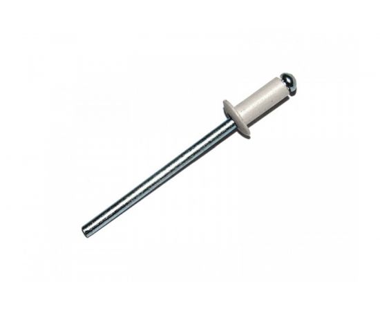 Крашенная заклепка КРЕП-КОМП алюм/сталь 4х10 RAL9003 1000 шт зк4109003 