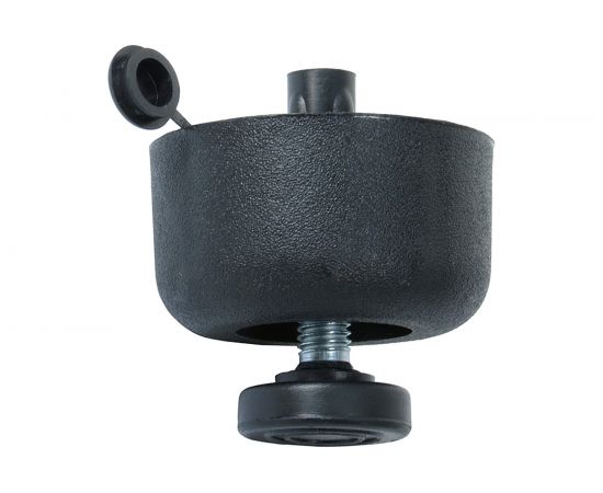 Регулируемая опора Tech-Krep d50 мм, Н27 мм, черная 1 шт. 129981 