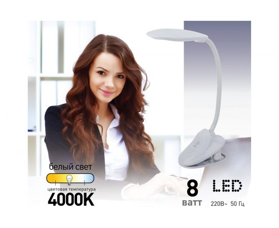 Настольный светильник ЭРА NLED4788WBK черный Б0041085 – изображение 13