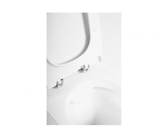 Сиденье дюропласт BelBagno soft close, металлическое крепление BB146SC – изображение 2