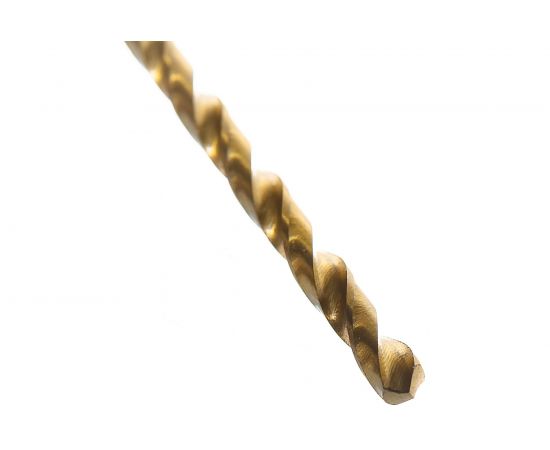 Сверло по металлу Туламаш цилиндрический хвостовик 3.2 мм А1 Р9 нитрид титана ТМ 63200 – изображение 2