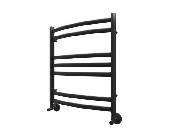 Полотенцесушитель водяной Lemark Atlantiss П7 500x600, черный LM32607RBL – изображение 2