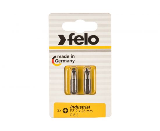 Бита крестовая PZ 2X25, 2шт Felo 02102036 – изображение 2