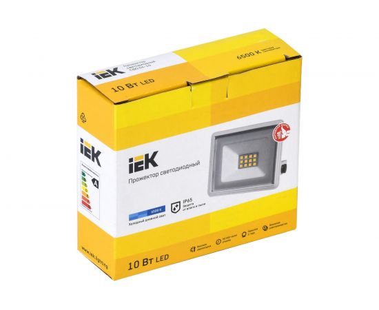 Прожектор IEK LED СДО 06-10, IP65, 6500K, белый LPDO601-10-65-K01 – изображение 2