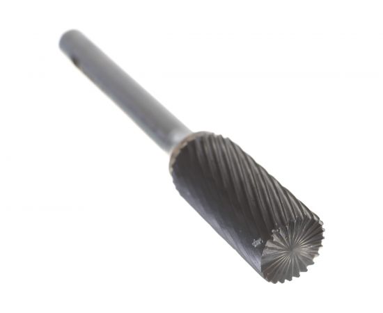 Борфреза твердосплавная NORGAU форма B цилиндрическая с торцевыми зубьями SCM HM B1225M06-45 (12х25х6х65 мм) 077110320 – изображение 2