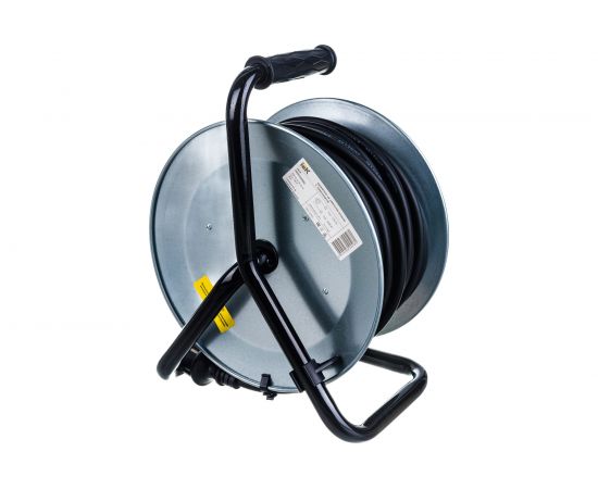 Катушка IEK ""Professional"" УК30 4 места, 2Р+PЕ, 30м, КГ, 3х1,5мм2, IP44 WKP16-16-04-30-44 – изображение 2