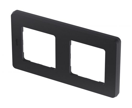 Рамка Legrand - 2 поста - INSPIRIA - антрацит 673943 – изображение 2