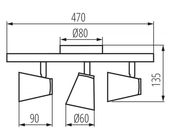 Потолочные споты KANLUX ENALI EL-3I W 28766 – изображение 2