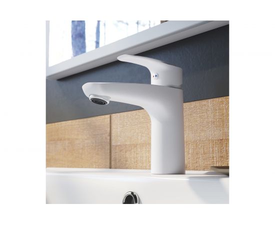 Смеситель для умывальника IDDIS Ray белый матовый RAYWT00i01 – изображение 2