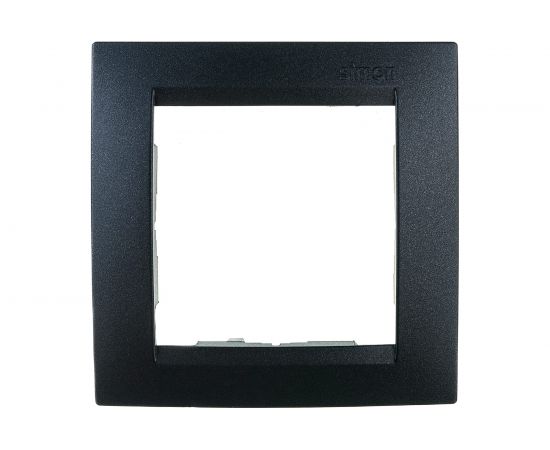 Универсальная рамка Simon 1 пост, графит 1500610-038 – изображение 3