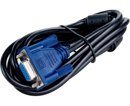 Кабель удлинитель Gembird VGA Pro 15M/15F 1.8 м экран ферритовые кольца пакет CC-PVGAX-6 – изображение 3