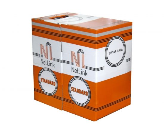 Кабель Netlink NL-CU FTP 4PR STANDART 24 AWG CAT5e 305м ВНУТРЕННИЙ БЕЛЫЙ УТ000002703 – изображение 3