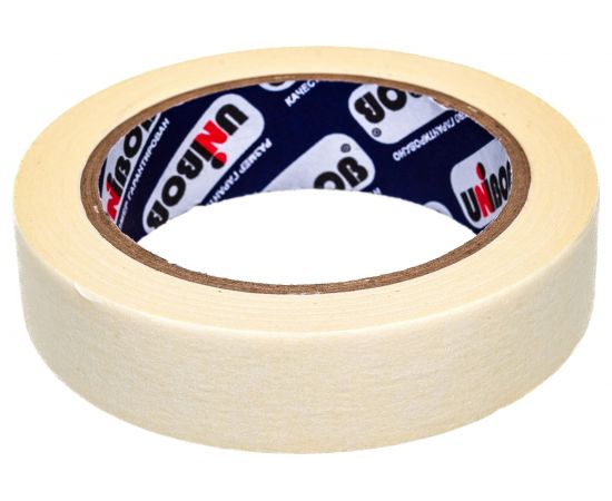 Малярная клейкая лента UNIBOB 25 мм х 40 м 214972 – изображение 3