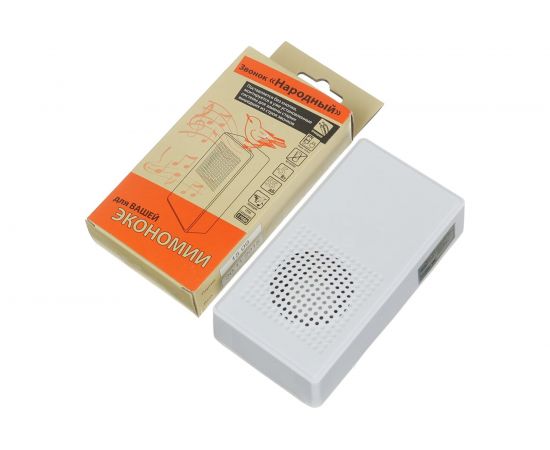 Звонок TDM народный ЗПС-Н-10/1-Пт проводной, без кнопки, сеть, ""птичка"", картонная коробка SQ1901-0106 – изображение 3