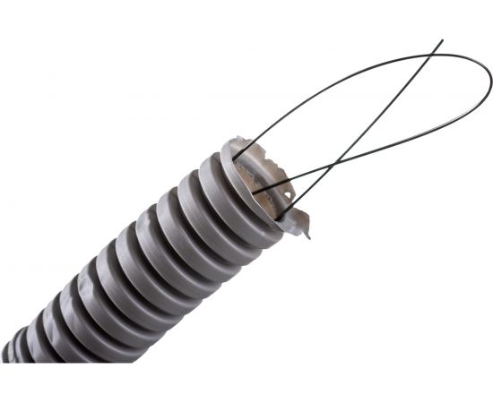 Легкая гофротруба УРАЛ ПАК ПВХ, с протяжкой Россия - 20 мм 100 м ГФ-0101720-100 – изображение 4