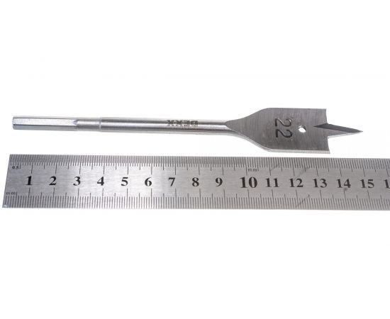 Сверло по дереву перьевое (22х152 мм) DEXX 2945-22 – изображение 4