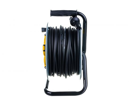 Катушка IEK ""Professional"" УК30 4 места, 2Р+PЕ, 30м, КГ, 3х1,5мм2, IP44 WKP16-16-04-30-44 – изображение 4