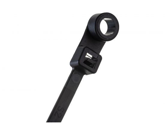 Нейлоновая хомут-стяжка под винт duwi 220x4,3 мм, черная, упаковка 10 шт. 30299 5 – изображение 4