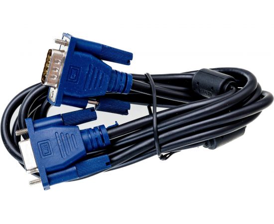 Кабель удлинитель Gembird VGA Pro 15M/15F 1.8 м экран ферритовые кольца пакет CC-PVGAX-6 – изображение 4