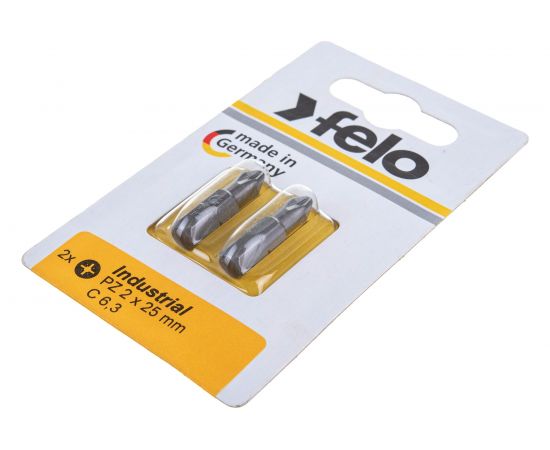 Бита крестовая PZ 2X25, 2шт Felo 02102036 – изображение 4