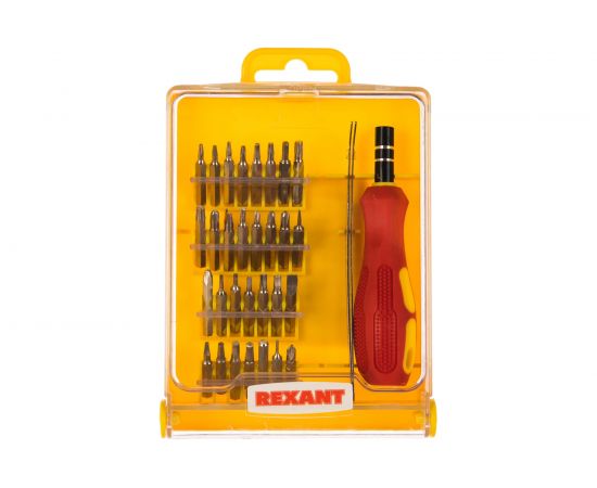 Наборная отвертка для точечных работ REXANT 32 предмета 12-4701 – изображение 5