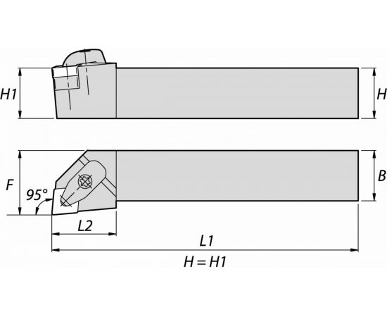 Державка токарная DCLNR3232P12 NORGAU 020015107 – изображение 6