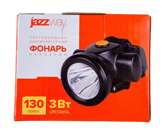 Фонарь JazzWay AccuH8-L3W, Li-Ion 5024571 – изображение 7