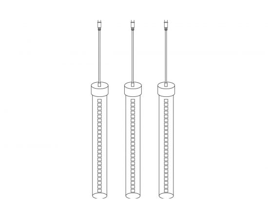 Светодиодная тающая сосулька NEON-NIGHT E27, 1м, 120 LED, цвет свечения: белый 256-163 – изображение 7