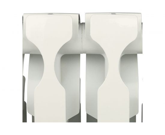 Биметаллический радиатор ROMMER Optima BM 500 12 секций RAL9016 89574 – изображение 7