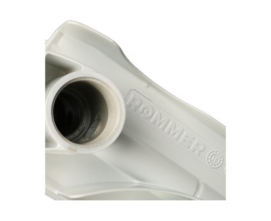 Биметаллический радиатор ROMMER Optima BM 500 12 секций RAL9016 89574 – изображение 8