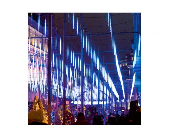 Светодиодная тающая сосулька NEON-NIGHT E27, 1м, 120 LED, цвет свечения: белый 256-163 – изображение 8