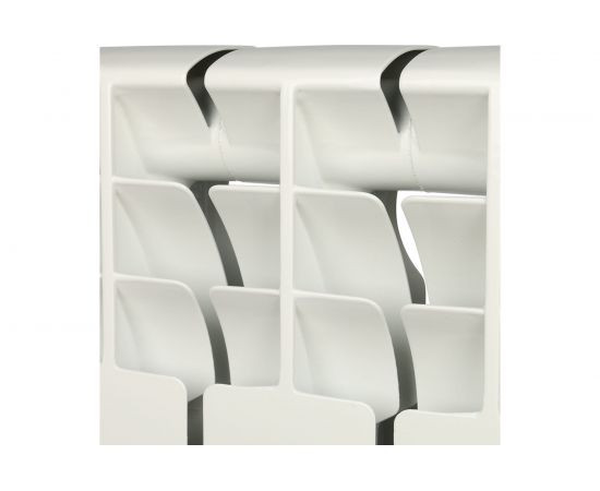 Биметаллический радиатор ROMMER Optima BM 500 12 секций RAL9016 89574 – изображение 9