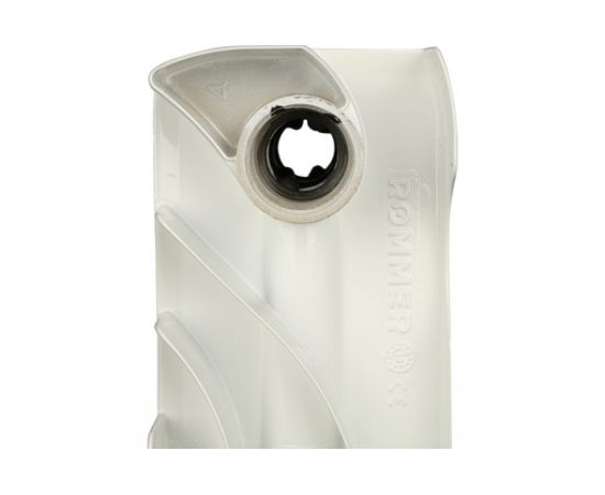 Алюминиевый радиатор ROMMER Plus 500 4 секции RAL9016 89562 – изображение 10